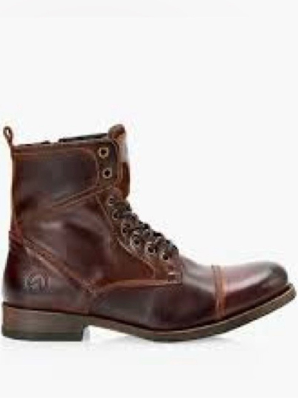 Artica by Browns Waterproof Leather Cap Toe Lace Up Boots Size 10